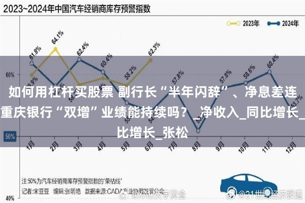 如何用杠杆买股票 副行长“半年闪辞”、净息差连跌，重庆银行“双增”业绩能持续吗？_净收入_同比增长_张松